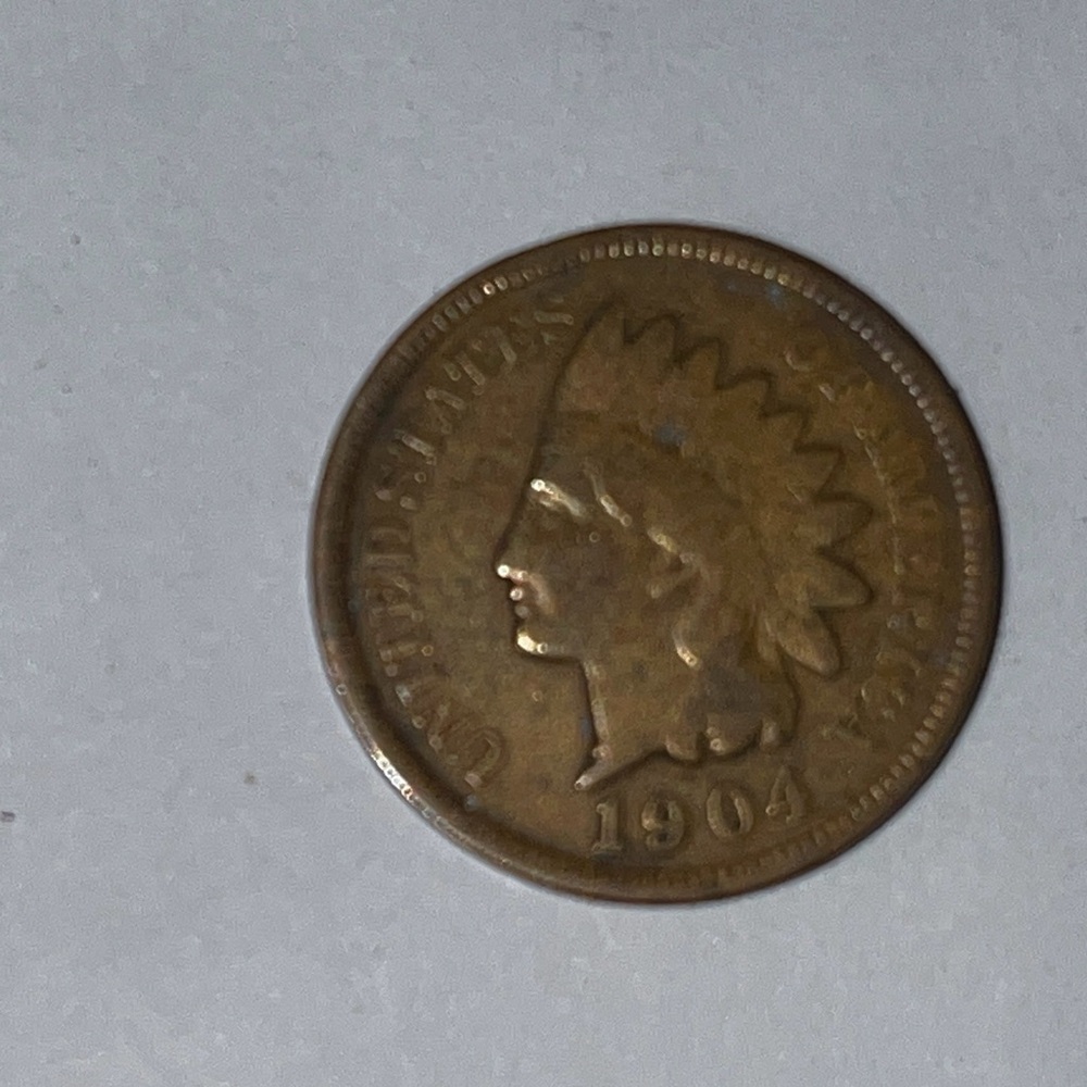 1904 Indian Head Penny
